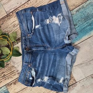 Maurices Distressed Shorts